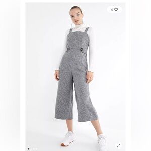 Sage Gray Knit Jumpsuit
